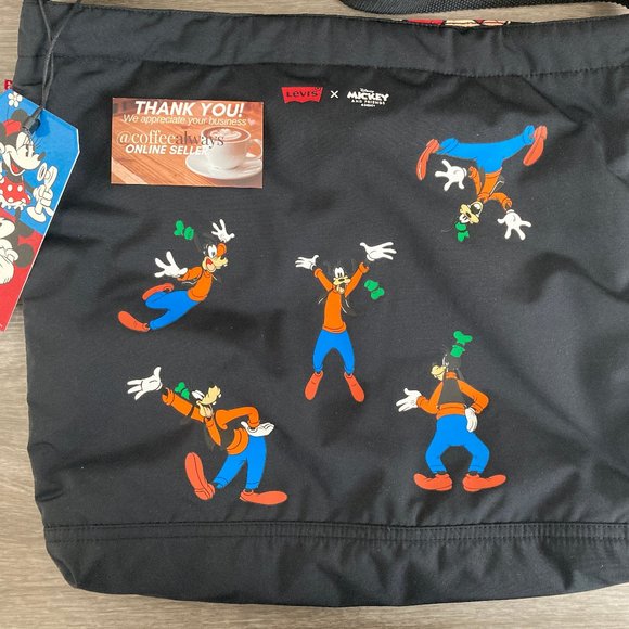 Levi's x Mickey & Friends Reversible Tote Bag NWT - Picture 5 of 12